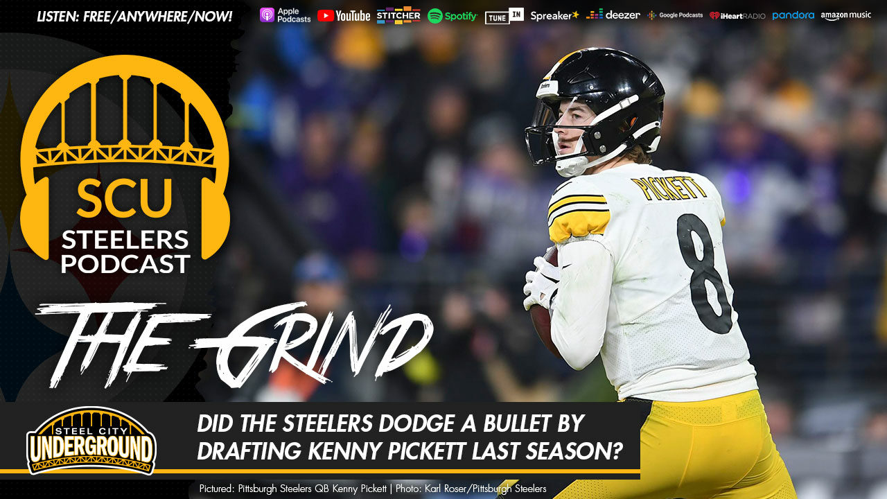 Did the Steelers dodge a bullet by drafting Kenny Pickett last season?