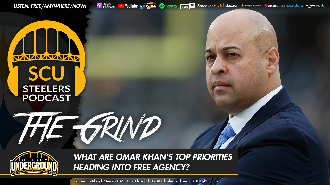 What are Omar Khan's top priorities heading into free agency?