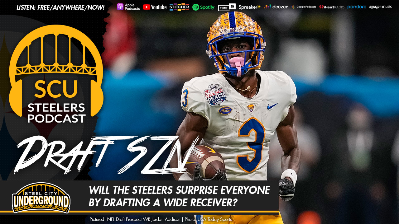 Will the Steelers surprise everyone by drafting a wide receiver?