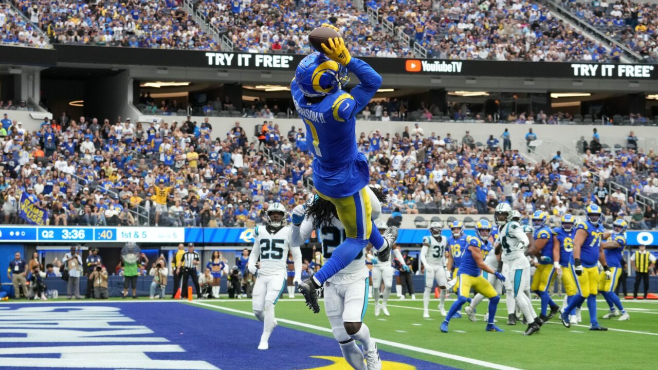 Allen Robinson of the Los Angeles Rams