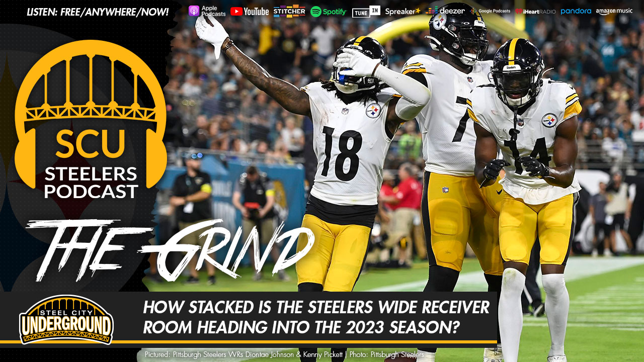 How stacked is the Steelers wide receiver room heading into the 2023 season?