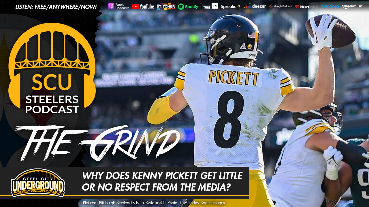 Why does Kenny Pickett get little or no respect from the media?