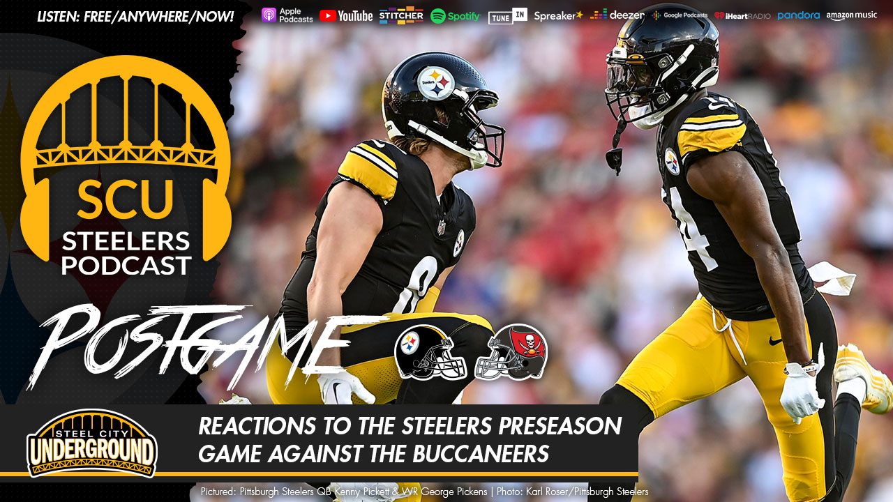 Reactions to the Steelers preseason game against the Buccaneers