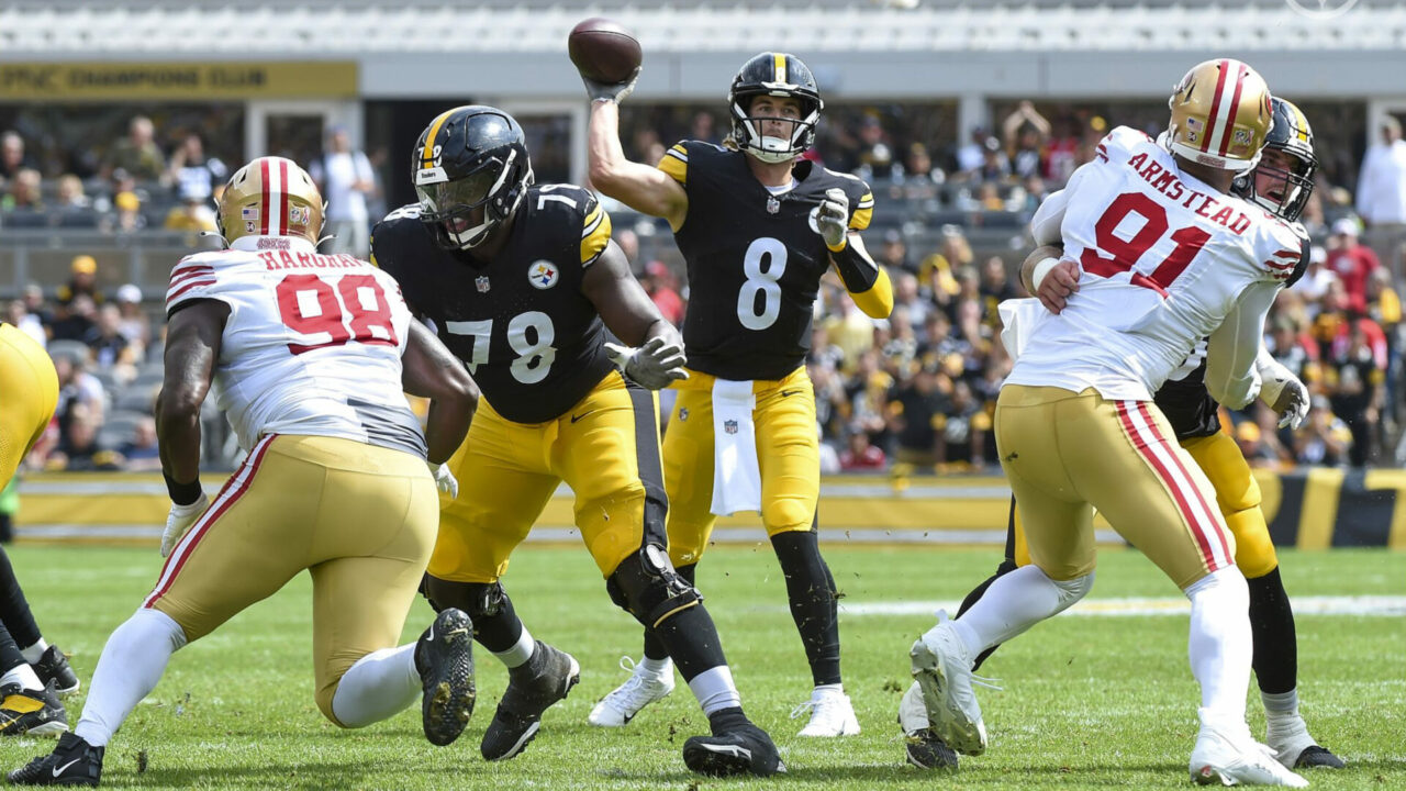 Pittsburgh Steelers QB Kenny Pickett