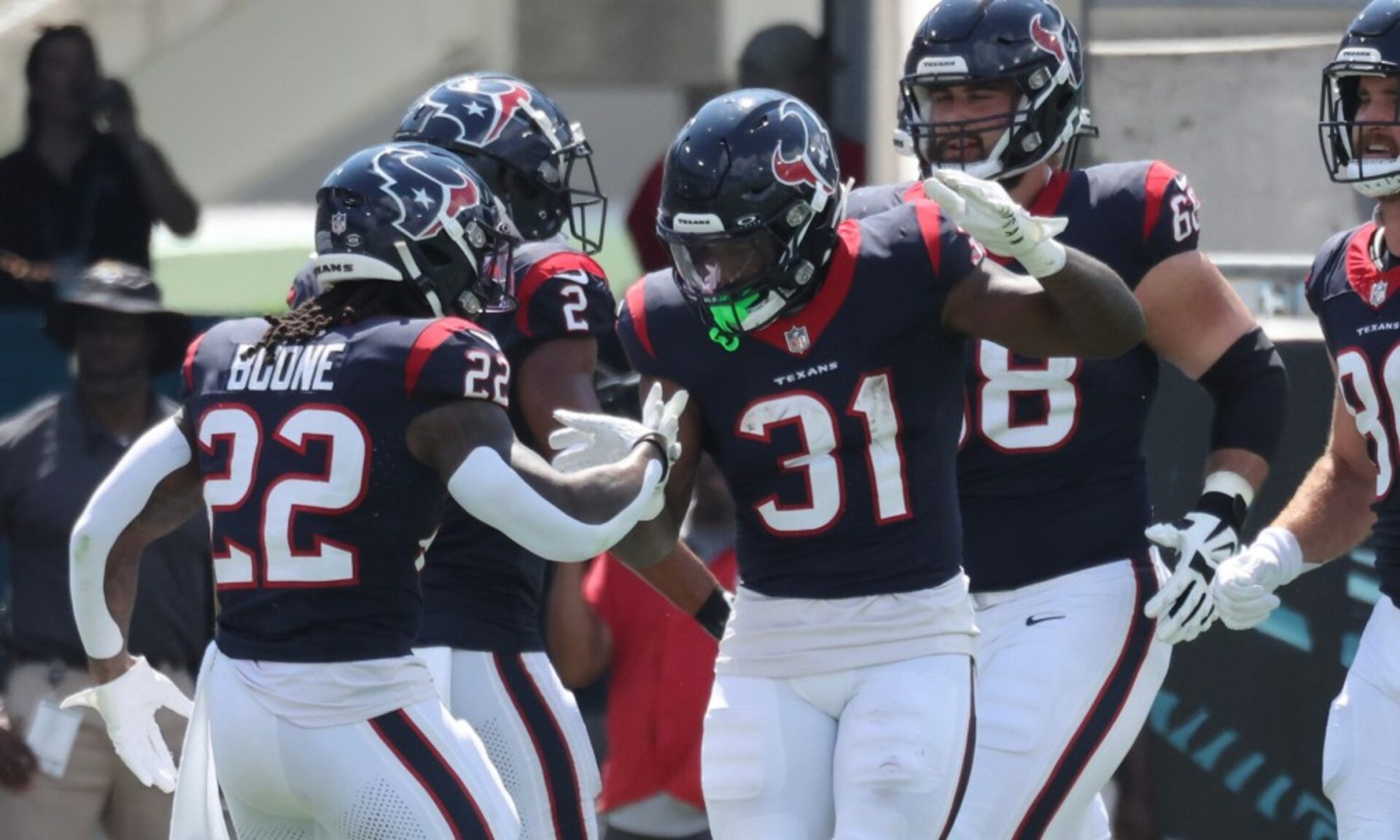 who are the texans playing next week
