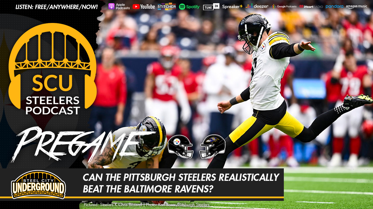 Can the Pittsburgh Steelers realistically beat the Baltimore Ravens?