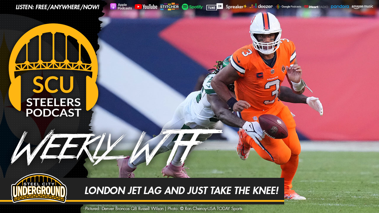 Weekly WTF: London jet lag and just take the knee!