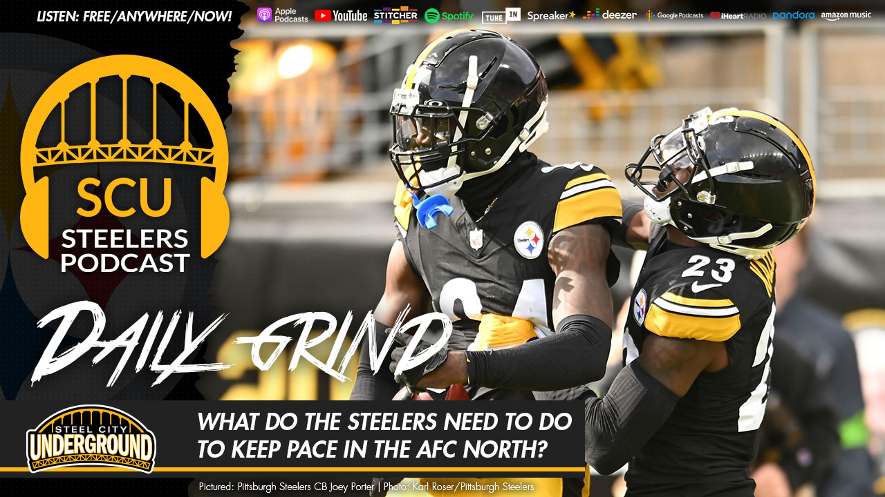 What do the Steelers need to do to keep pace in the AFC North?