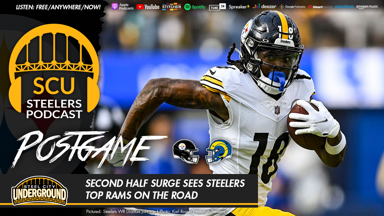 Second half surge sees Steelers top Rams on the road