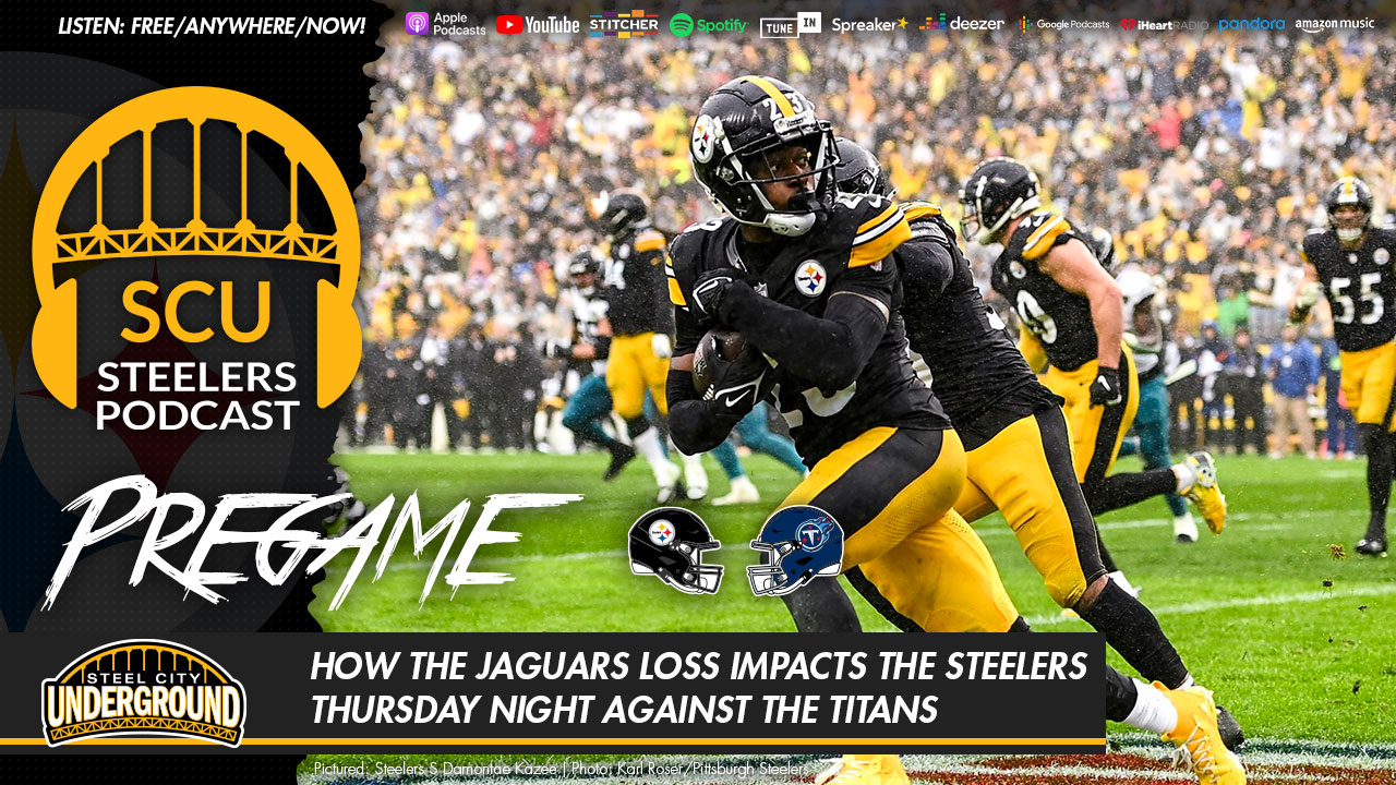 How the Jaguars loss impacts the Steelers Thursday night against the Titans