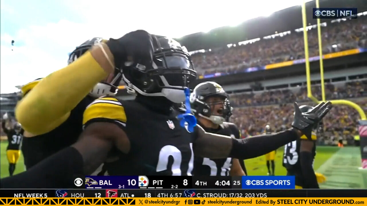 Watch: Joey Porter Jr. picks off Lamar Jackson for key Steelers turnover