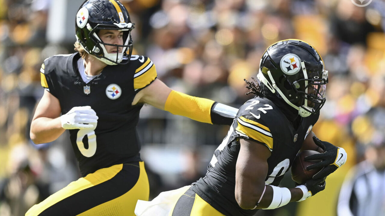 Pittsburgh Steelers QB Kenny Pickett & RB Najee Harris