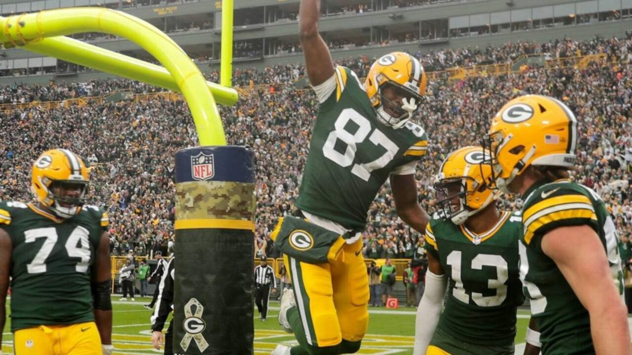 Romeo Doubs (86) Green Bay Packers