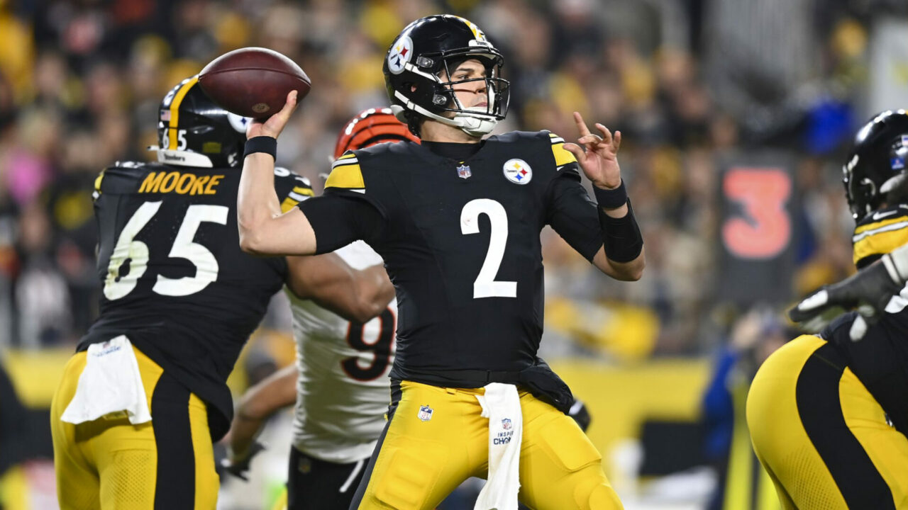 Pittsburgh Steelers QB Mason Rudolph