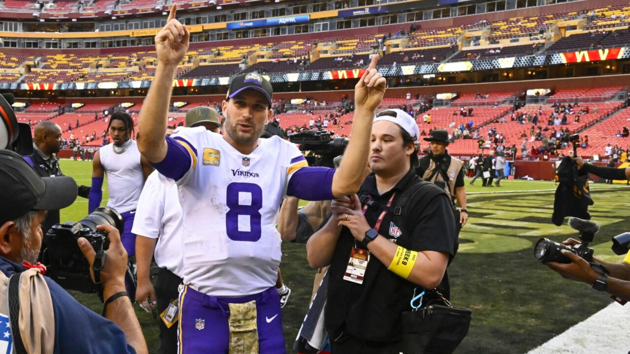 Vikings QB Kirk Cousins