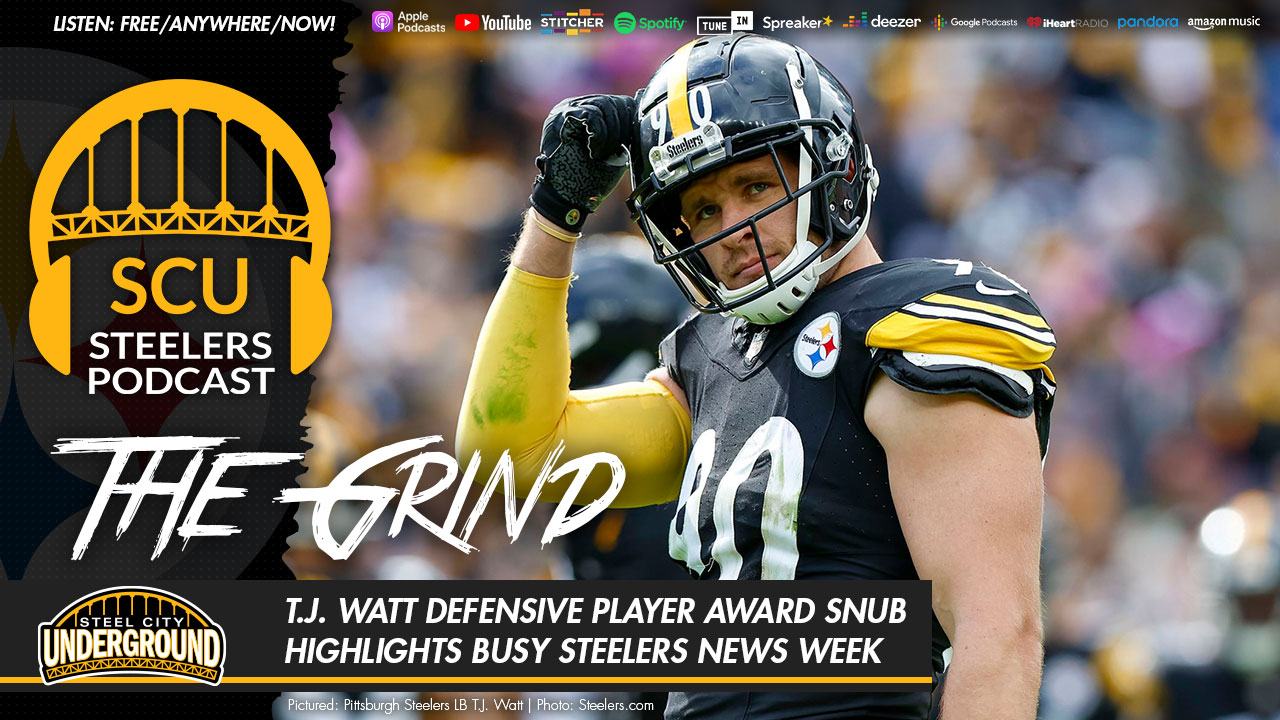 T.J. Watt Defensive player award snub highlights busy Steelers news week