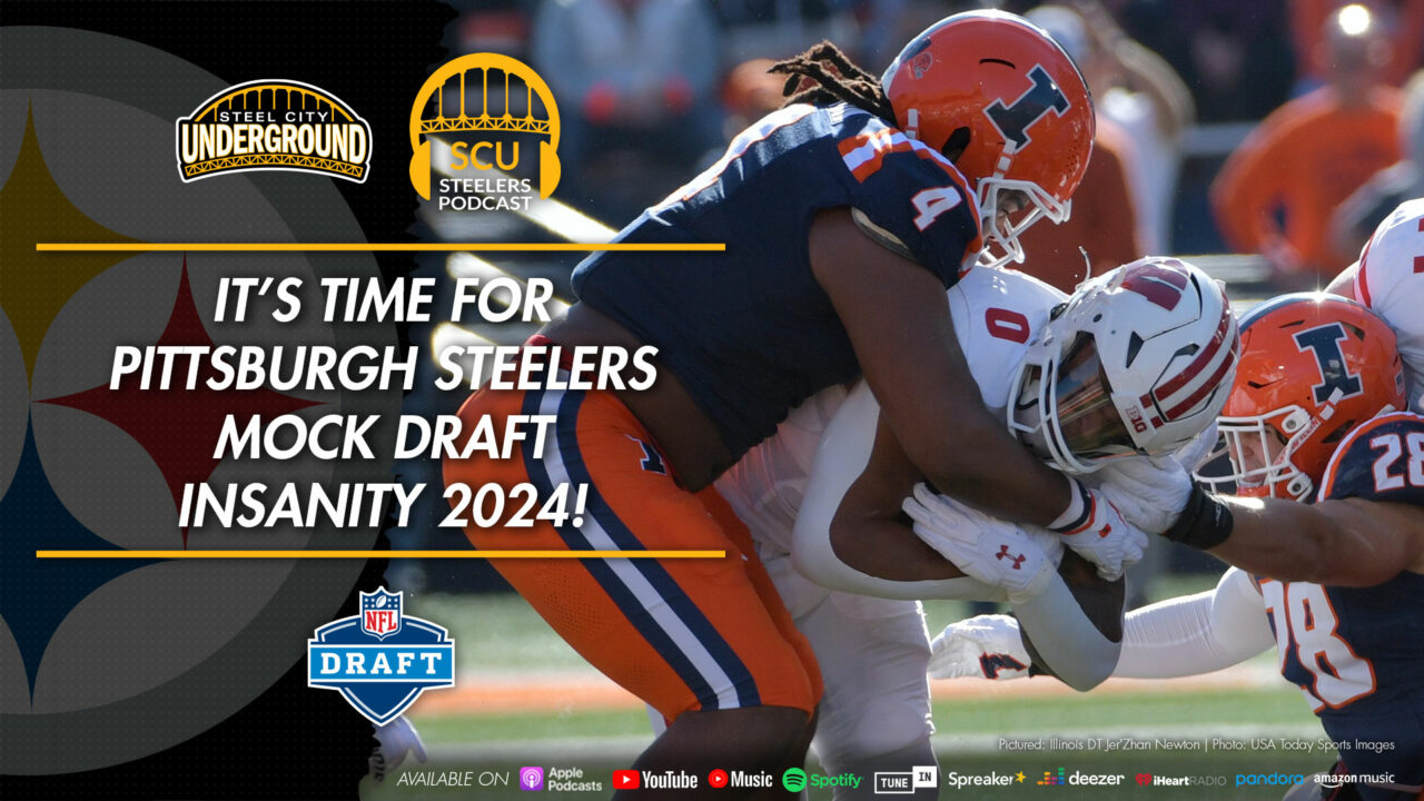 It’s time for Pittsburgh Steelers Mock Draft Insanity 2024!