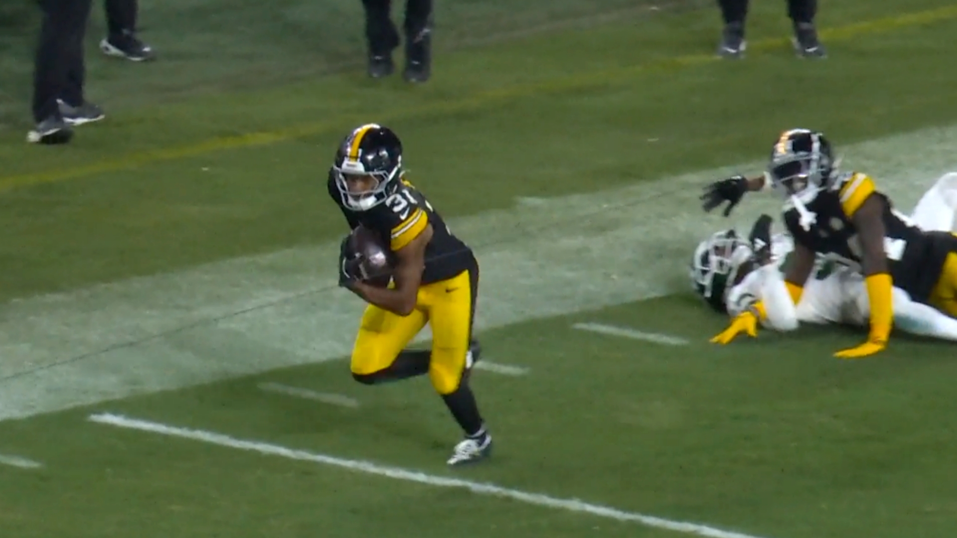 Watch Lightning strikes twice as intercepts Rodgers Steel