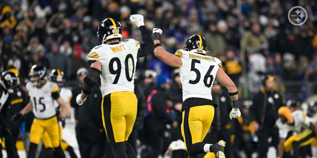 Pittsburgh Steelers LBs T.J. Watt & Alex Highsmith