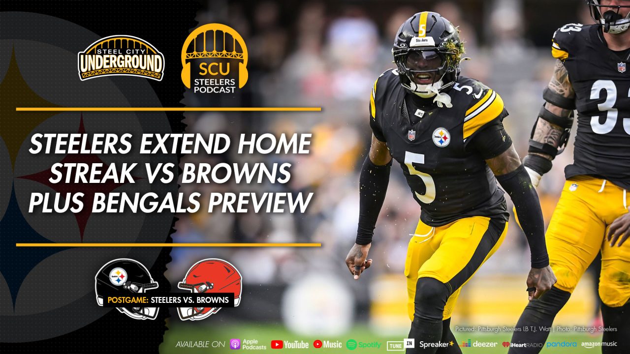 Steelers extend home streak vs Browns plus Bengals preview