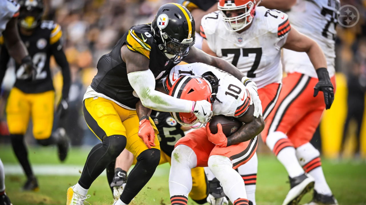 Patrick Queen of the Pittsburgh Steelers