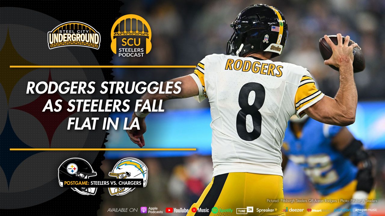 Rodgers struggles as Steelers fall flat in LA