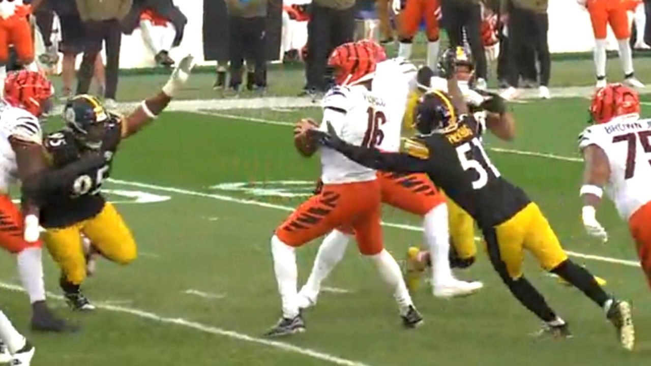 Pittsburgh Steelers LB Nick Herbig