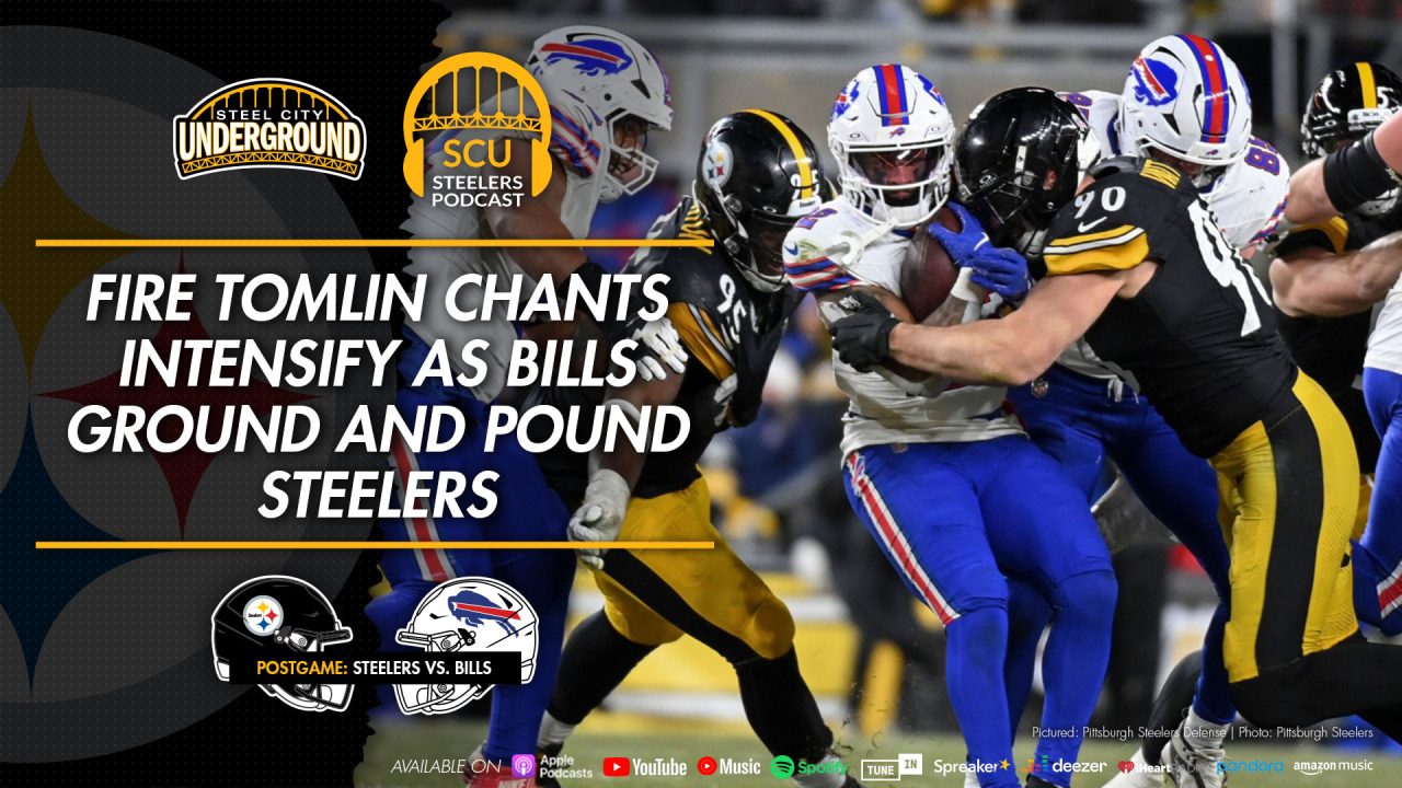 Fire Tomlin chants intensify as Bills ground and pound Steelers