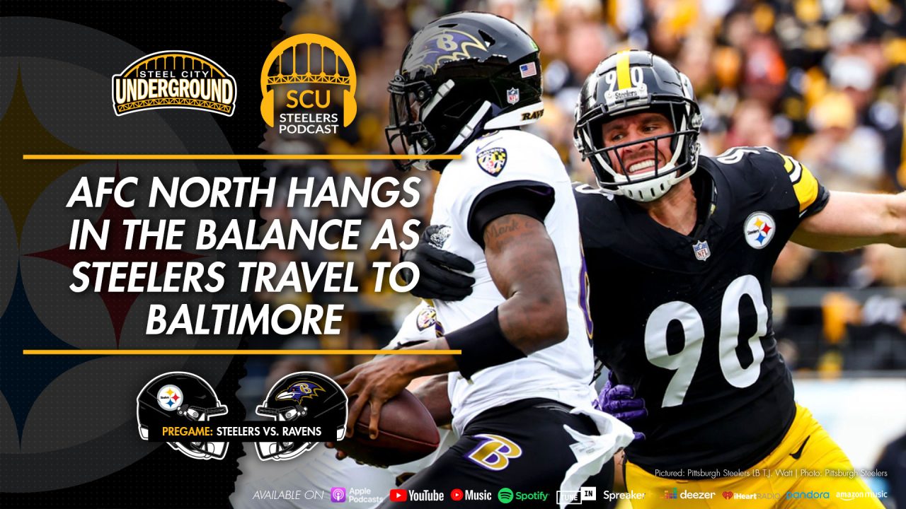 AFC North hangs in the balance as Steelers travel to Baltimore