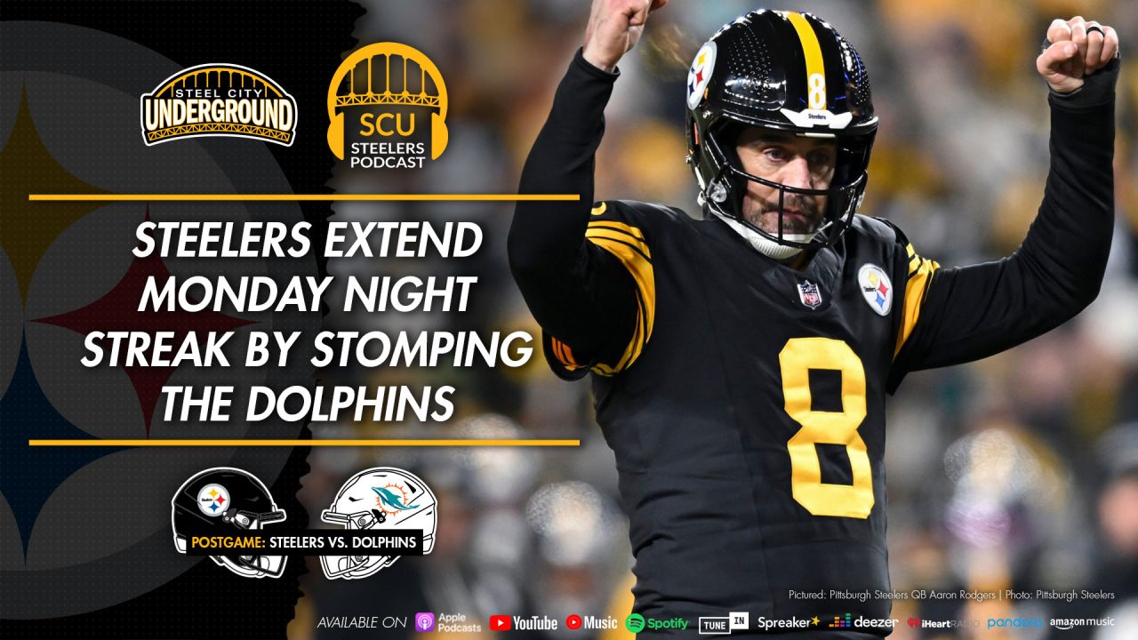 Steelers extend Monday Night streak by stomping the Dolphins