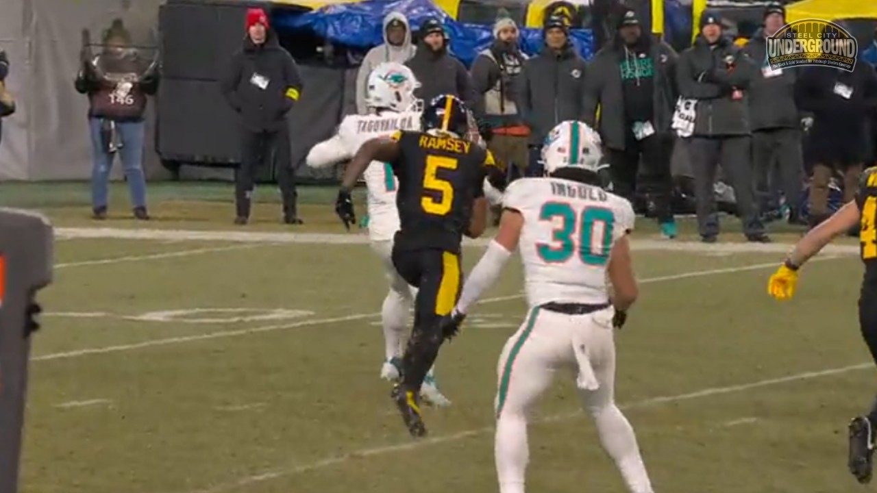 Jalen Ramsey of the Pittsburgh Steelers