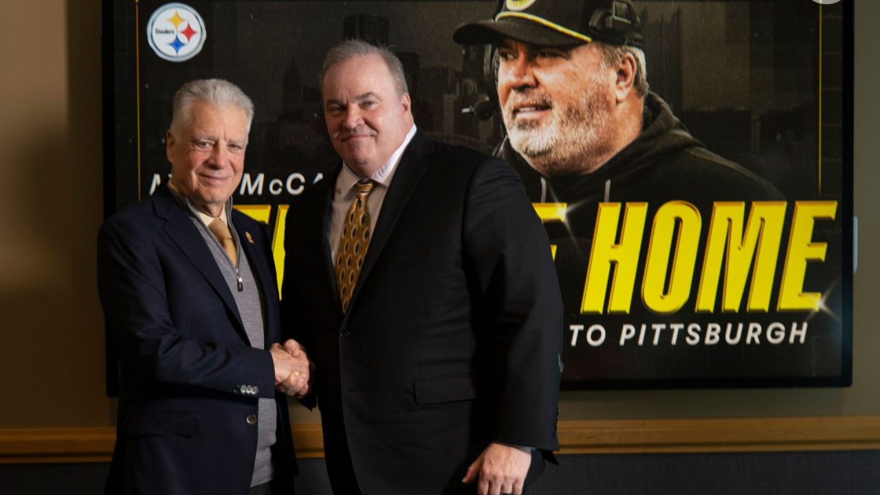Steelers President Art Rooney II and Head Coach Mike McCarthy