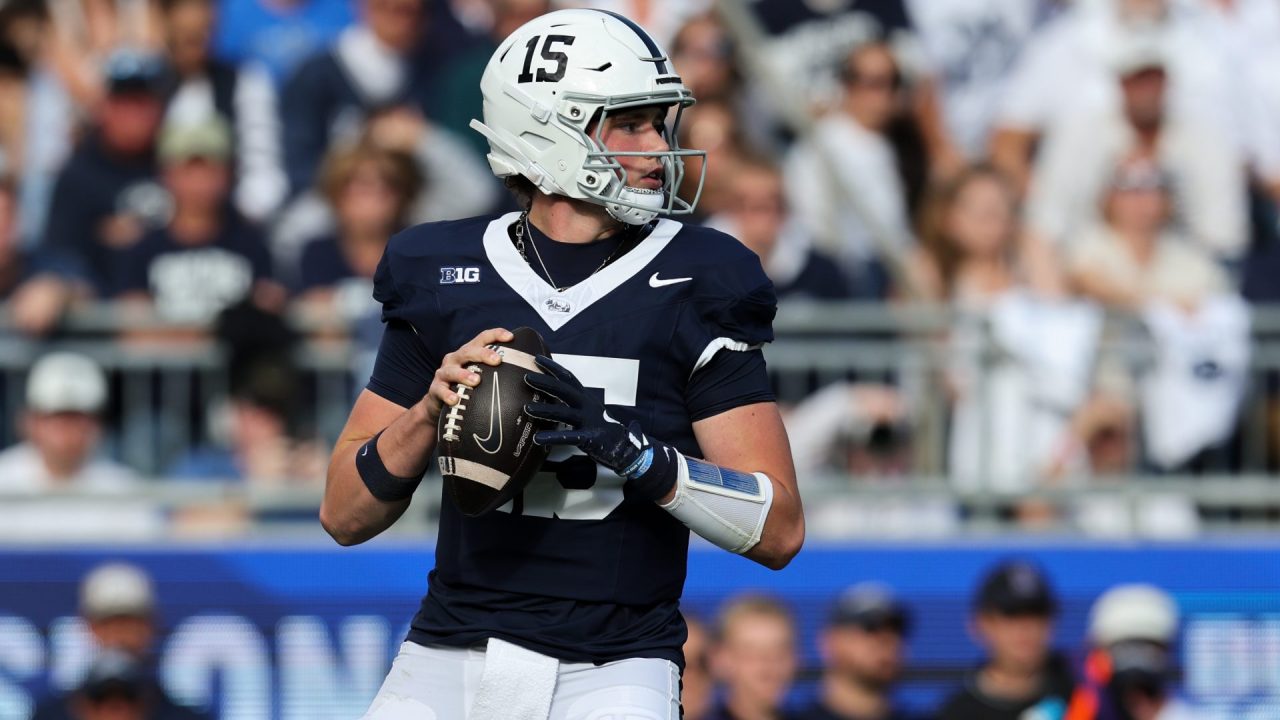 Penn State Nittany Lions quarterback Drew Allar