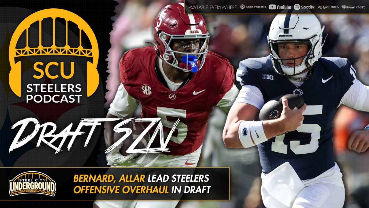 Bernard, Allar Lead Steelers Offensive Overhaul in Draft