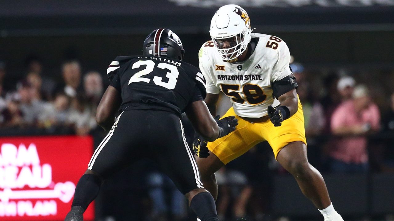 Arizona State Offensive Tackle Max Iheanachor