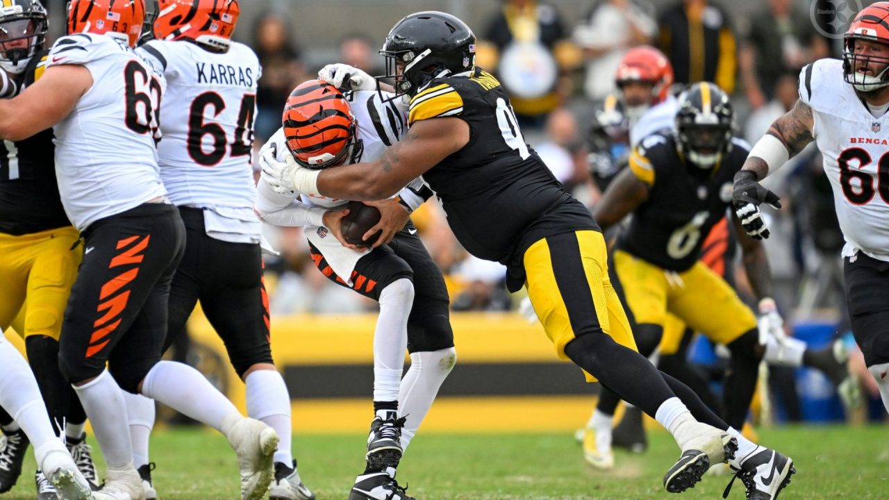 Pittsburgh Steelers DE Derrick Harmon