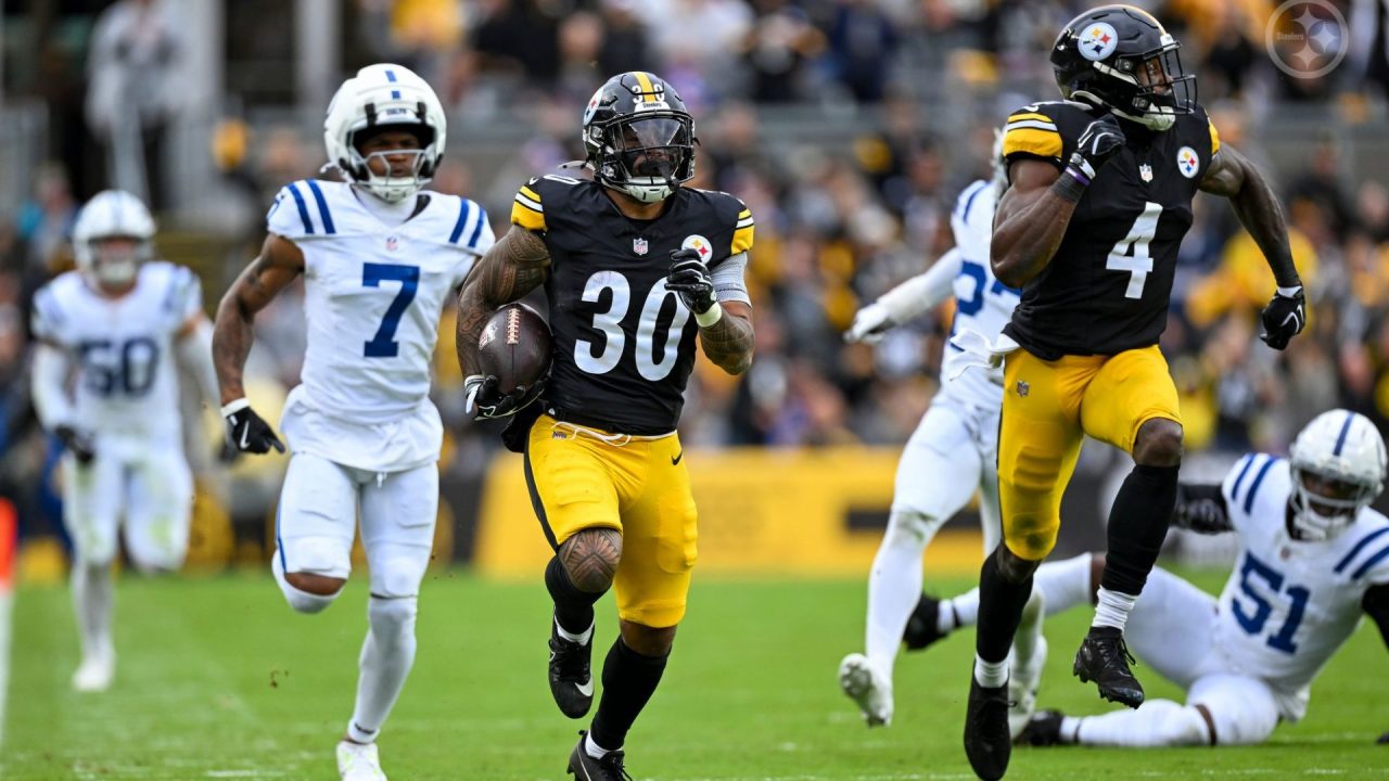 Pittsburgh Steelers RB Jaylen Warren